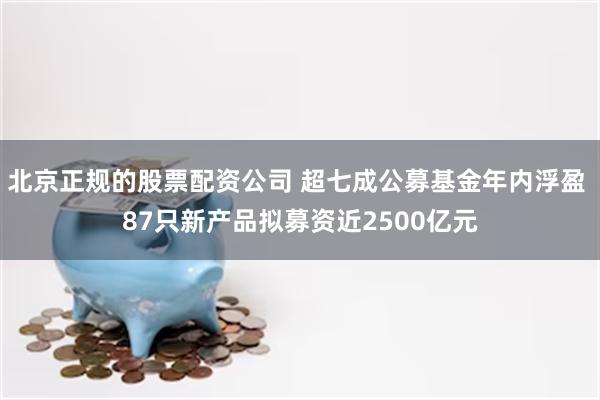 北京正规的股票配资公司 超七成公募基金年内浮盈 87只新产品拟募资近2500亿元