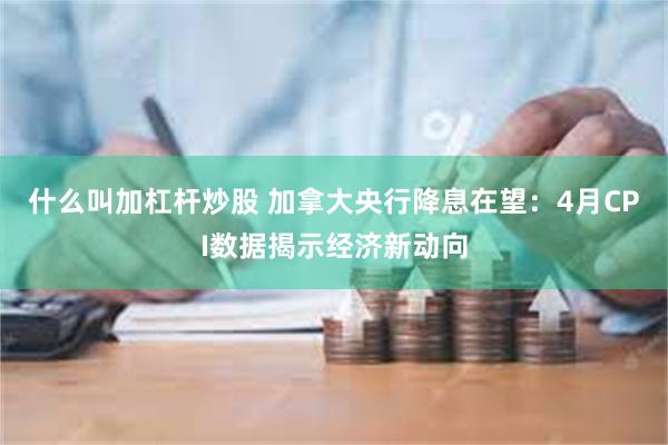 什么叫加杠杆炒股 加拿大央行降息在望：4月CPI数据揭示经济新动向