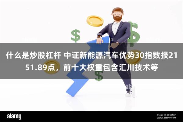 什么是炒股杠杆 中证新能源汽车优势30指数报2151.89点，前十大权重包含汇川技术等