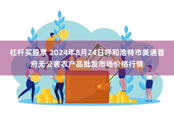 杠杆买股票 2024年8月24日呼和浩特市美通首府无公害农产品批发市场价格行情