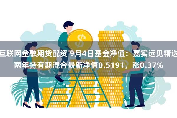 互联网金融期货配资 9月4日基金净值：嘉实远见精选两年持有期混合最新净值0.5191，涨0.37%