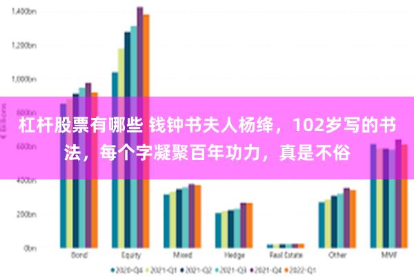 杠杆股票有哪些 钱钟书夫人杨绛，102岁写的书法，每个字凝聚百年功力，真是不俗