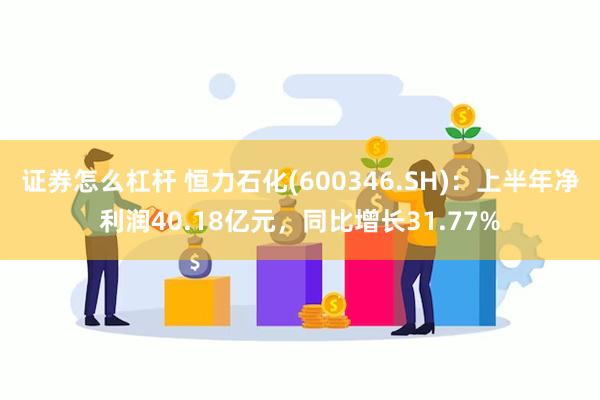 证券怎么杠杆 恒力石化(600346.SH)：上半年净利润40.18亿元，同比增长31.77%