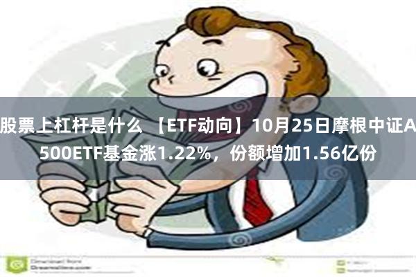 股票上杠杆是什么 【ETF动向】10月25日摩根中证A500ETF基金涨1.22%，份额增加1.56亿份